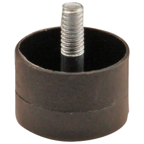 AllPoints 1901167 Foot, 1/4-20 thread, black rubber