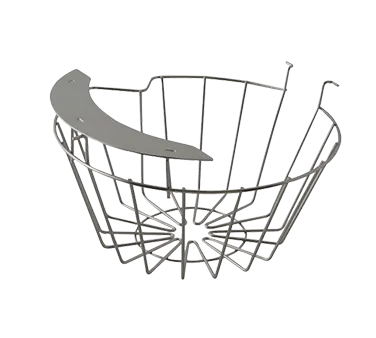 AllPoints 1901363 Wire Basket, 4 1/2" H, 8" OD