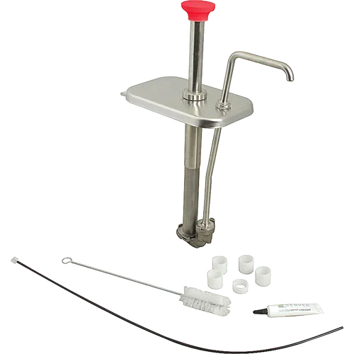 AllPoints 2171287 Pump Assembly - Two Brushes, Four 1/4" Collars, One 1/8" Collar, Knob, Lubricant