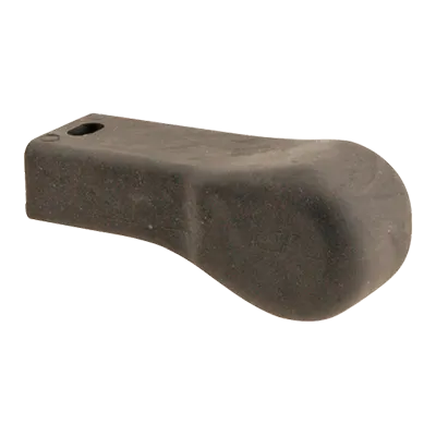 AllPoints 2231261 Rubber Handle, 3-3/4"L x 3/4"W, black