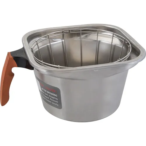AllPoints 2762027 Basket, Brew (Orange Handle)