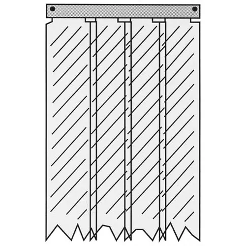 AllPoints 321853 Strip Curtain Unit