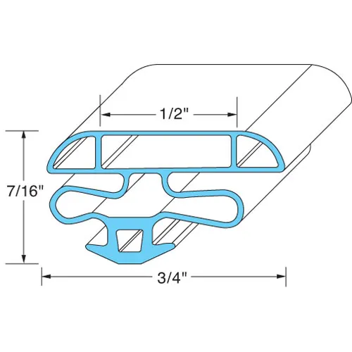 AllPoints 741214 Door Gasket