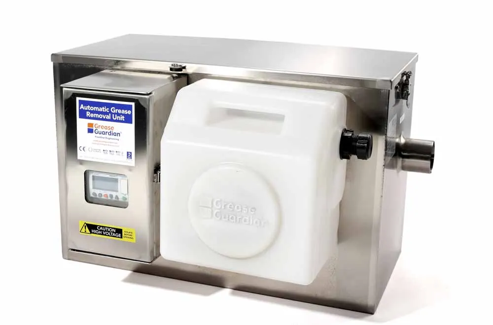 Grease Guardian GGD20 Grease Removal Unit, 40‑149 lb Capacity, 20 GPM, 630W, NSF Certified