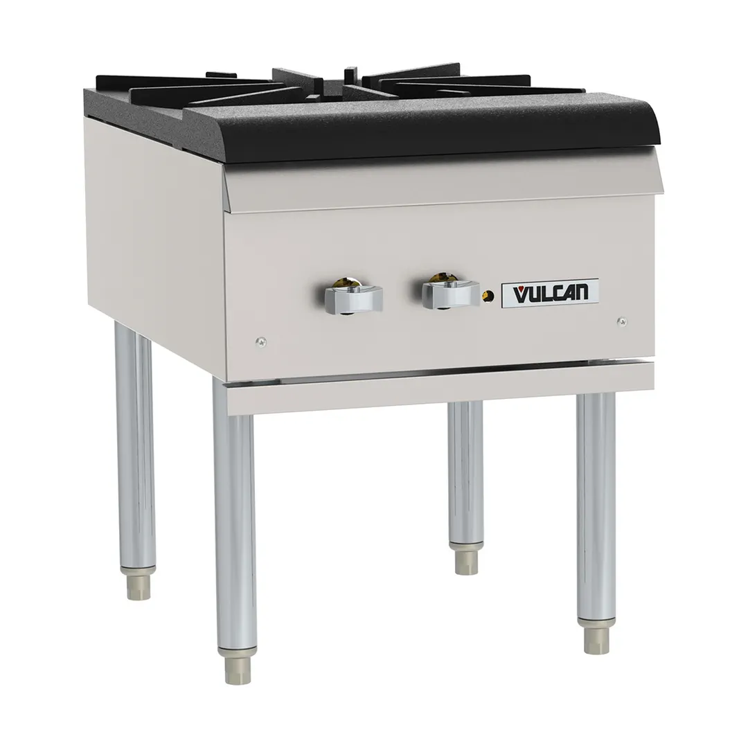 Vulcan VSP100-QS-PLATINUM 18" (1) Cast Iron Two-Ring Burner Gas Stock Pot Range