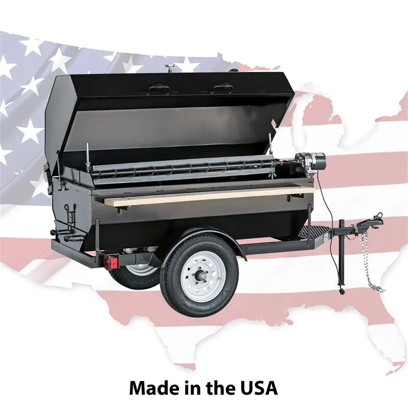 Big John Grills 6SDR COMBO Trailer Outdoor Charbroiler