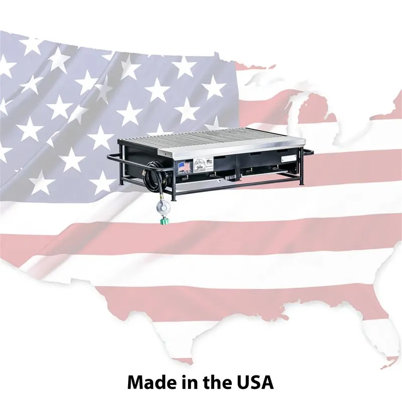 Big John Grills A2P-LPSS Outdoor Portable Griddle