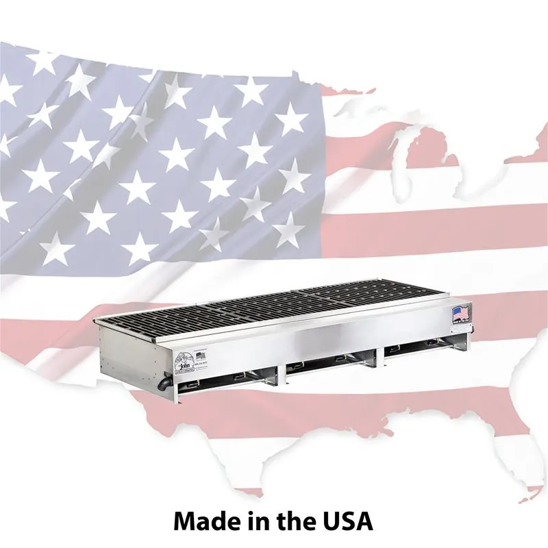 Big John Grills A3TS-LPCI Countertop Gas Charbroiler