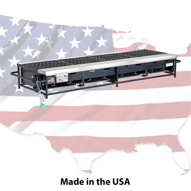 Big John Grills A4P-LPCI Outdoor Portable Griddle