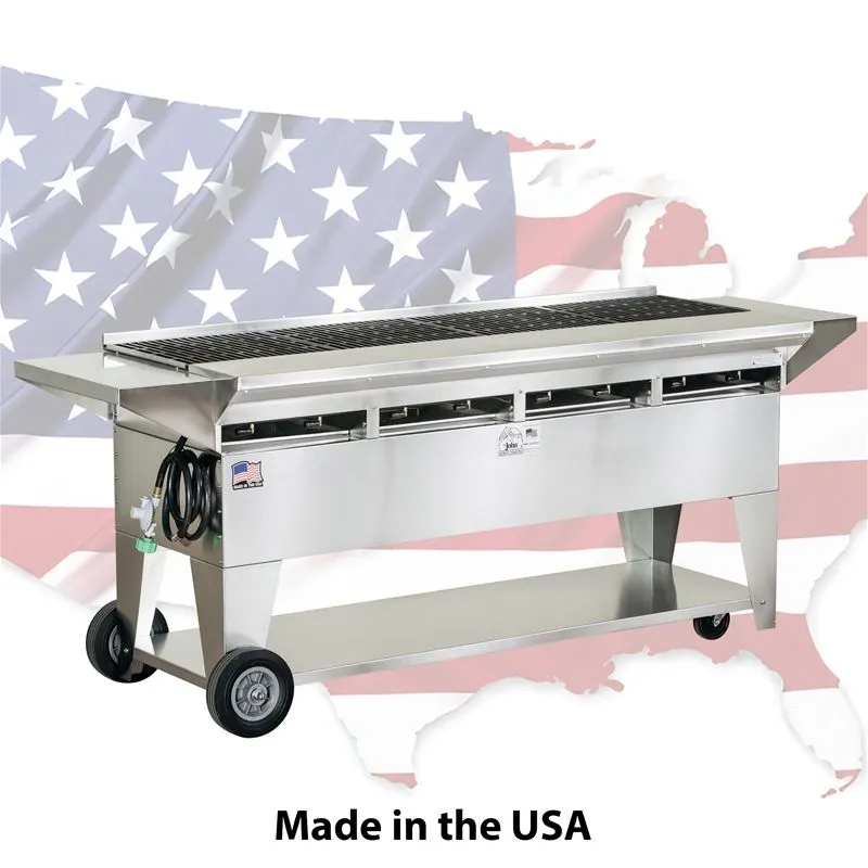 Big John Grills A4SSE-LPCI Outdoor Portable Griddle