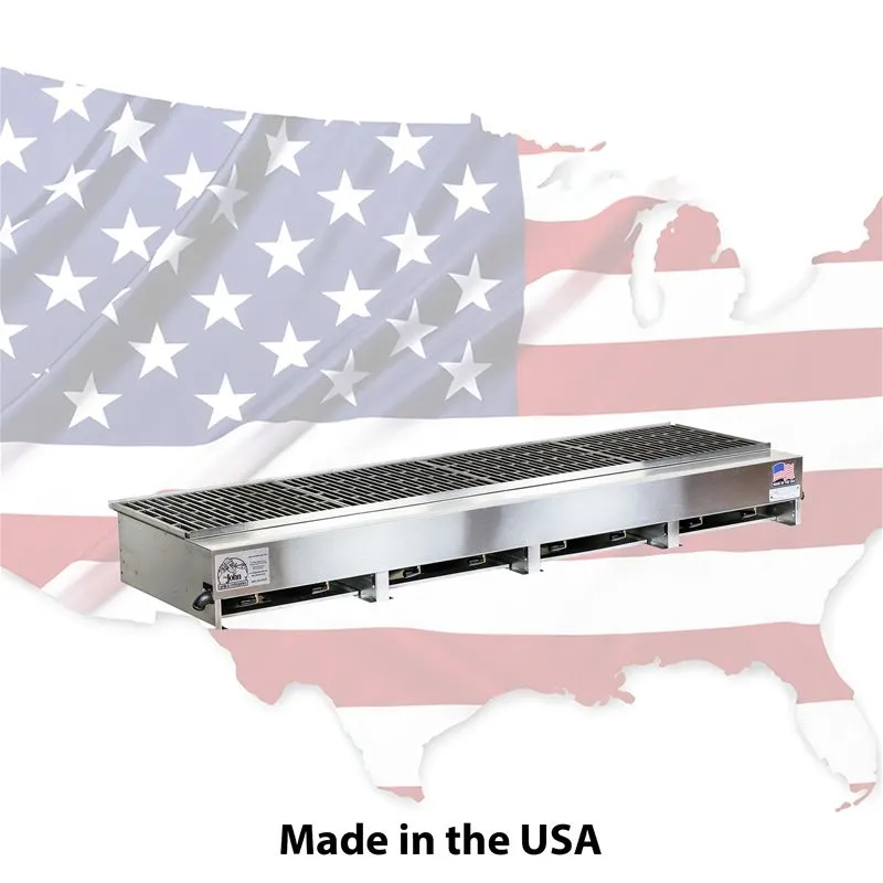 Big John Grills A4TS-LPCI Countertop Gas Charbroiler