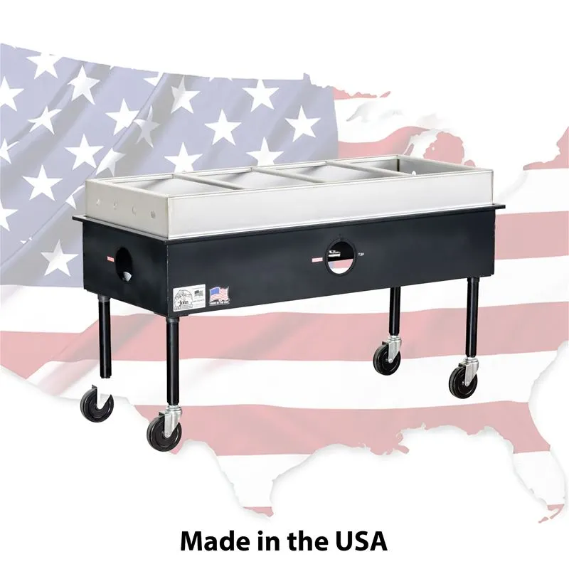 Big John Grills ST-4 Gas Hot Food Serving Counter