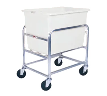 Winholt 30-6-A-WH NSF Aluminum Base Bulk Mover with 6 Bushel White Tub