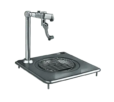 Delfield 307 Drop-In Glass Filler Station with Drain Pan - 12"W x 12"D x 9-1/2"H