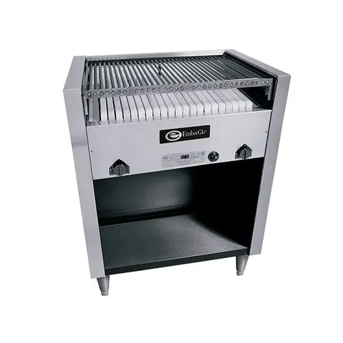 EmberGlo 31F-LP 35" Floor Model LP Gas Radiant Charbroiler w/ (8) Burners , 68.000 BTU