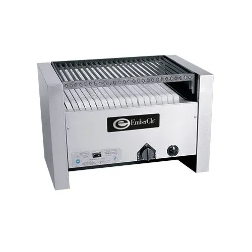 EmberGlo 31NC-LP-5120504 26" Countertop LP Gas Radiant Charbroiler w/ (8) Burners, 60.400 BTU