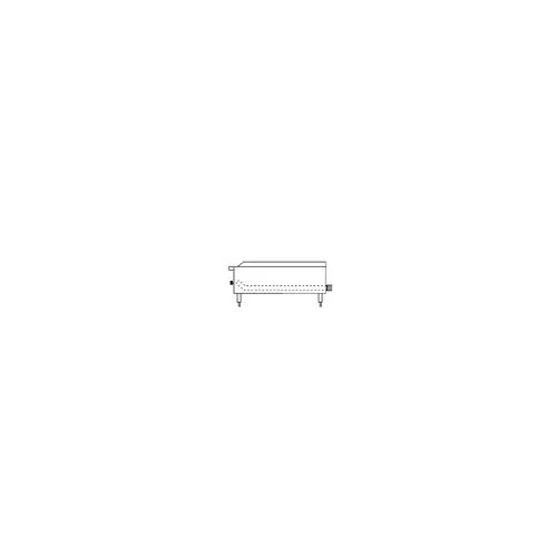 Comstock-Castle 3248TG 48" Countertop Gas Griddle with Thermostat / Solid State Controls, 100.000 BTU