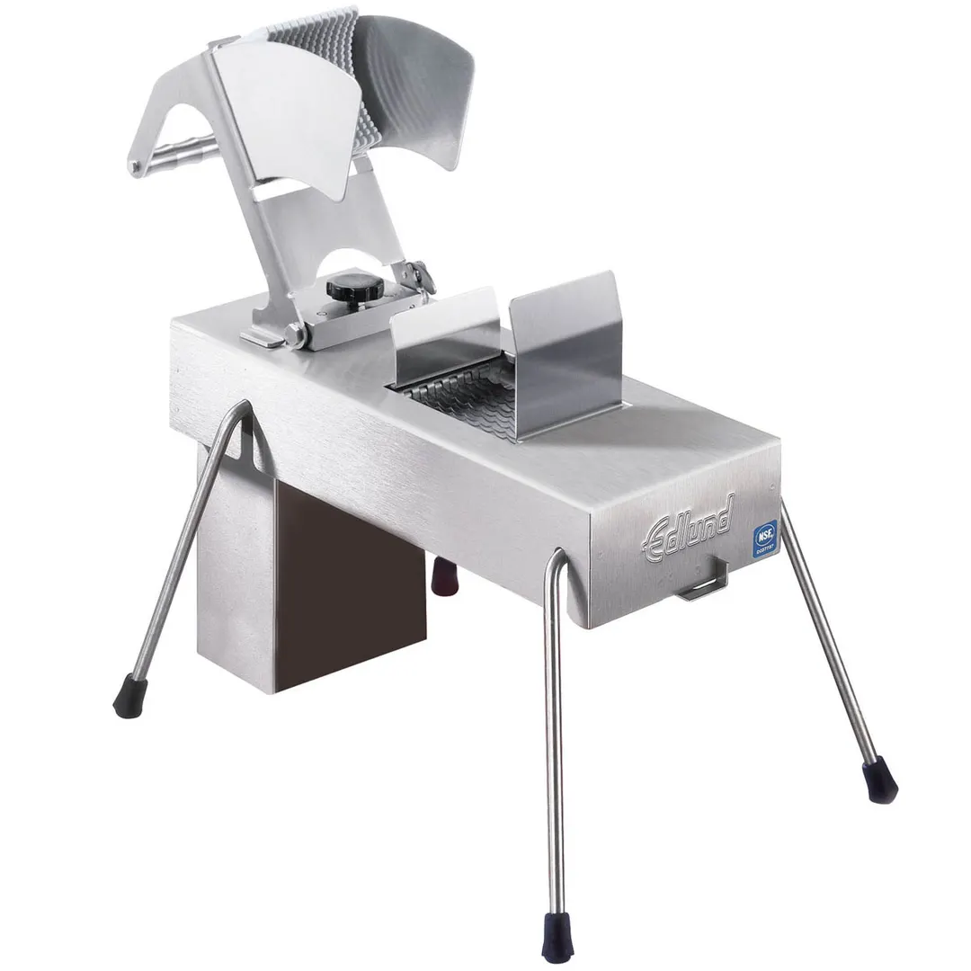 Edlund 354/115V Electric Tomato Slicer, 1/4" Serrated Blade, Aluminum & Stainless Steel Construction