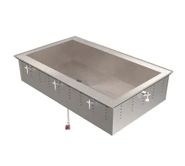 Vollrath 36444R Refrigerated Cold Pan, Remote, Drop-In, 4-Pan, 8" Deep Well
