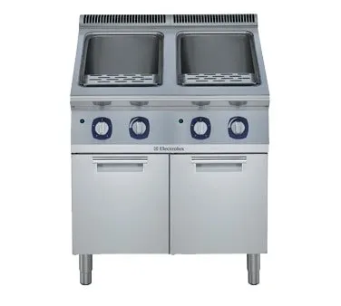 Electrolux 391202 21 Gallon Double Tank Gas Pasta Cooker w/ Automatic Water Fill, 95.452 BTU