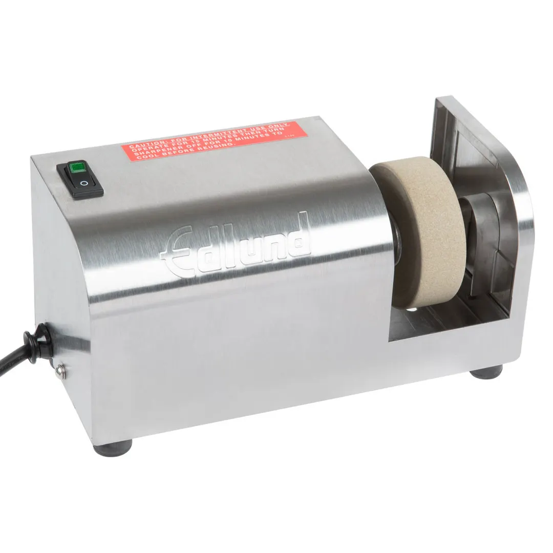 Edlund 401/230V Electric Knife Sharpener, Removable Guidance, 230V NSF, Sharpening Only