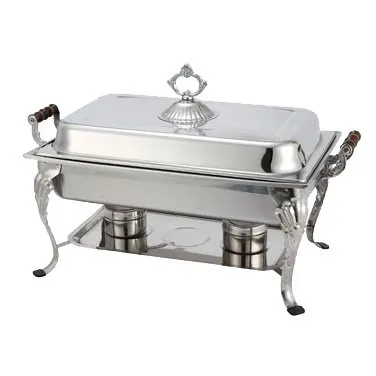 Winco 408-1 Crown 8 Qt. Full Size Chafer