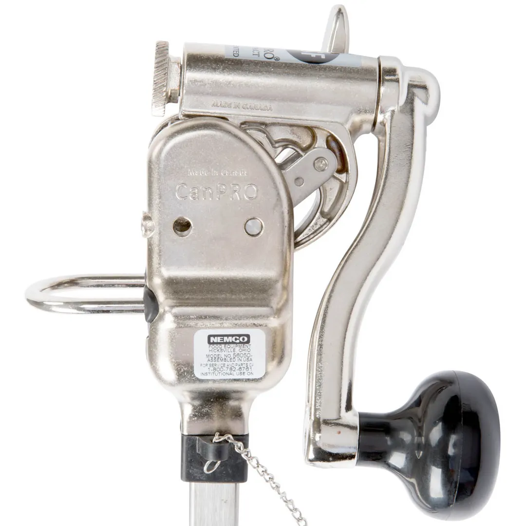 Nemco 56050-2 Canpro Can Opener, Compact Under Clamp, Cuts From the Side