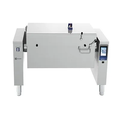 Electrolux Professional 587025 45 Gallon Electric Tilt Skillets Braising Pan, Power Tilt, 20.6kW, 208V