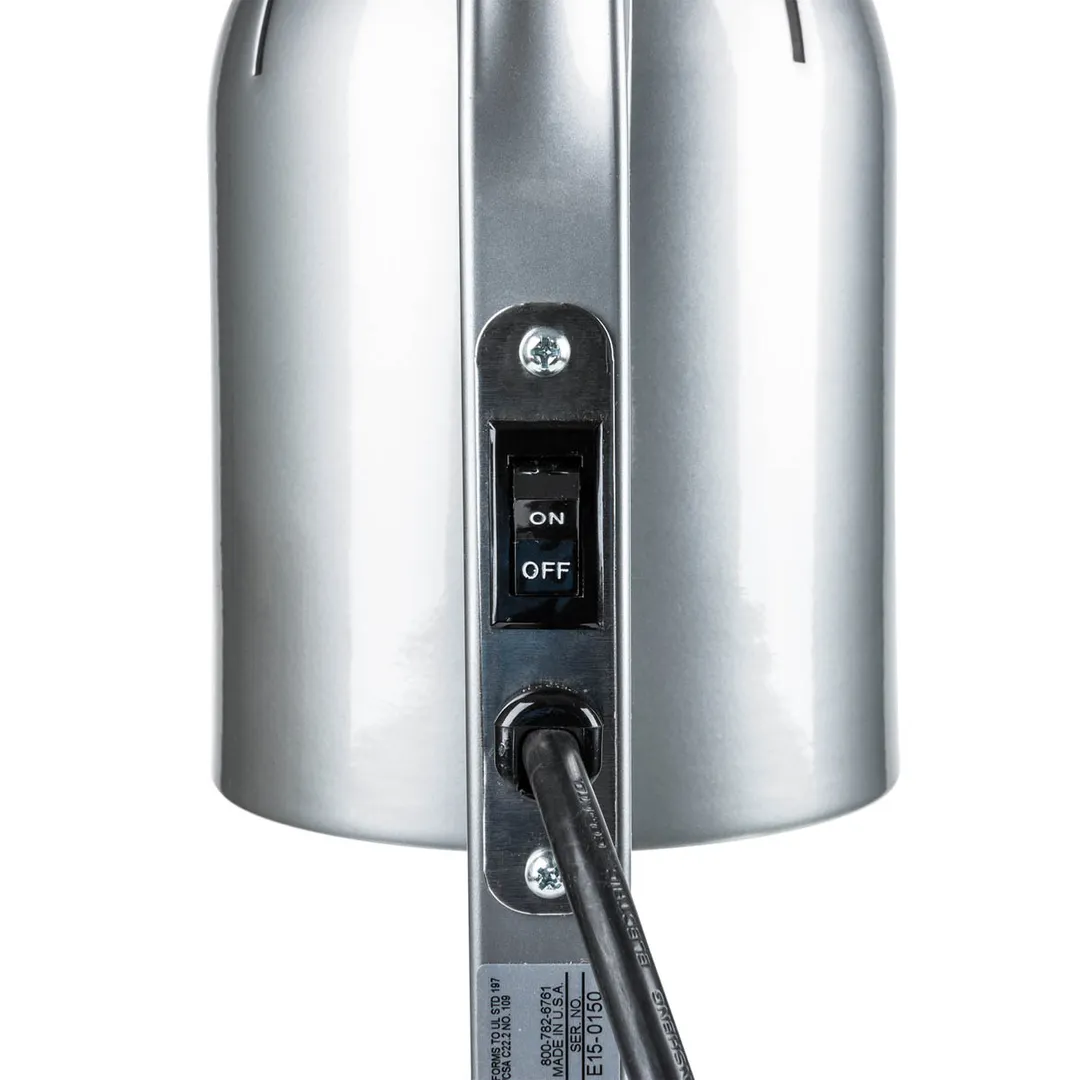 Nemco 6000A-2TP Heat Lamp, Freestanding, Infrared, Two Bulb, 120V/60/1Ph