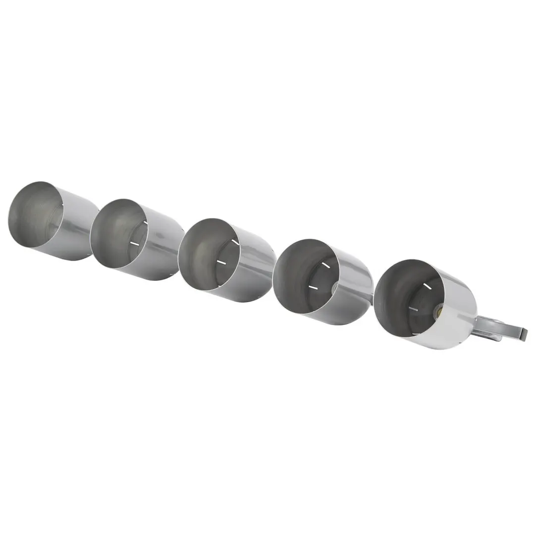 Nemco 6006-5 Heat Lamp, Single Row Suspension Bar, Chain Hung, 5 Bulb