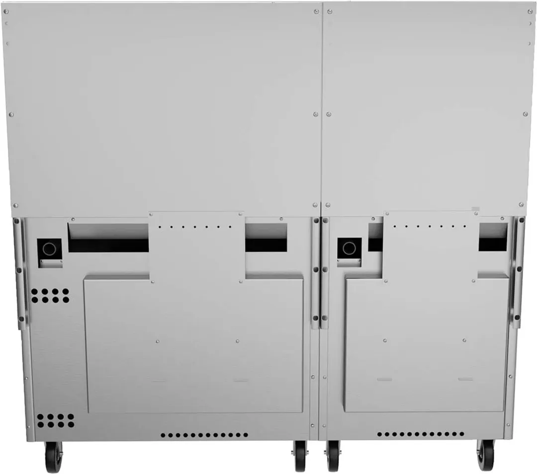 Vulcan 60SS-10BP 60" LP Gas Restaurant Range w/ (10) Open Burners, (2) Standard Ovens, 358.000 BTU