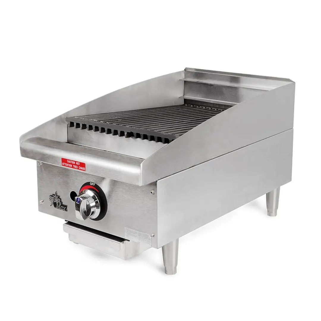 Star 6115RCBF 15" Countertop Gas Radiant Charbroiler w/ (1) Burner, 35.000 BTU