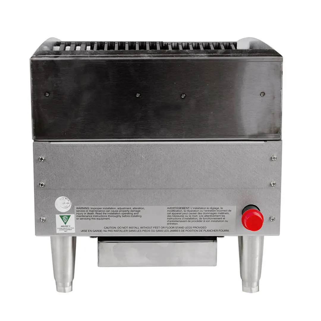 Star 6115RCBF 15" Countertop Gas Radiant Charbroiler w/ (1) Burner, 35.000 BTU