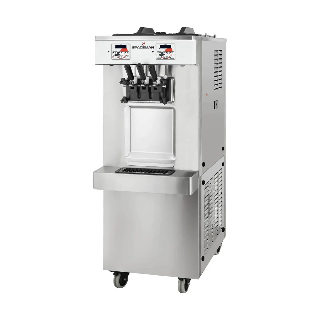 Spaceman 6250A-C Soft Serve Ice Cream Machine, Floor Model, 2 Flavor, Pump Feed