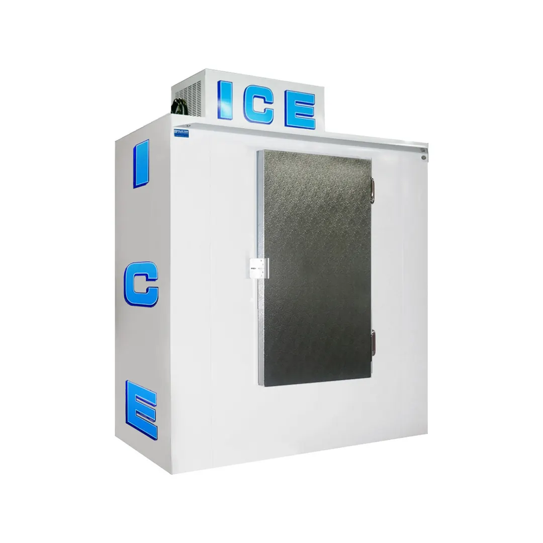 Polar Temp 630CW 62" Outdoor Ice Merchandiser w/ Solid Door, Cold Wall, 61 cu. ft.
