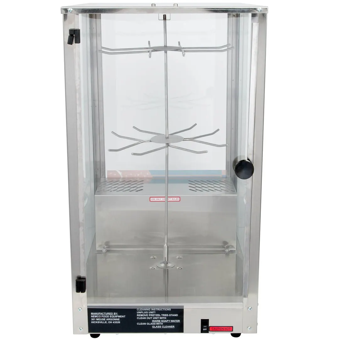 Nemco 6403 15" Full Service Countertop Pretzel Merchandiser