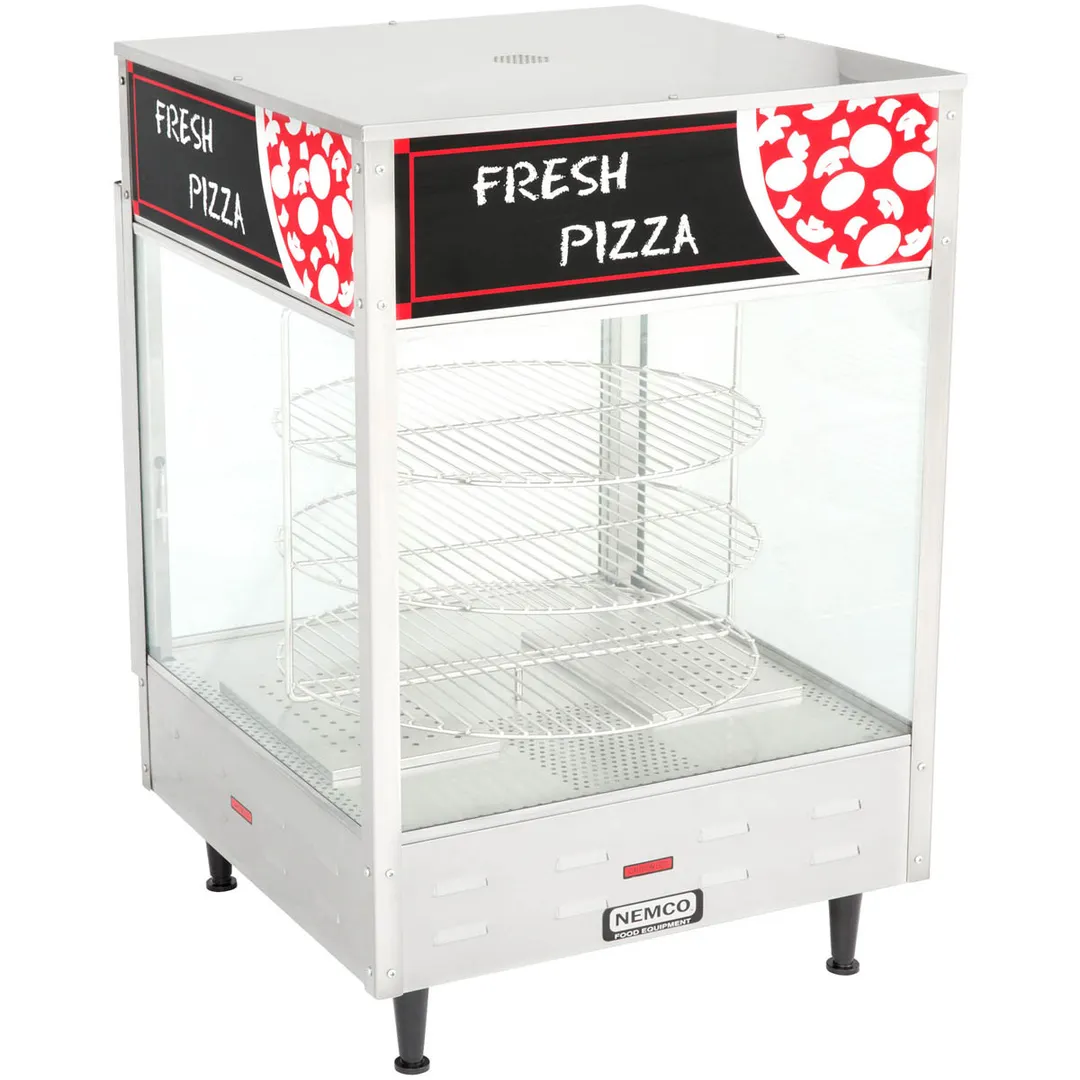 Nemco 6451-2 22" Countertop Pizza Merchandiser, 3 Shelves
