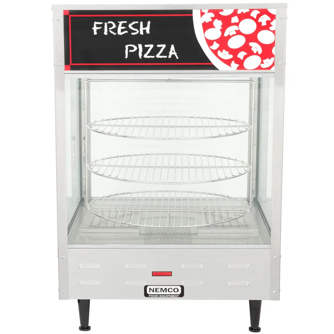 Nemco 6451-2 22" Countertop Pizza Merchandiser, 3 Shelves