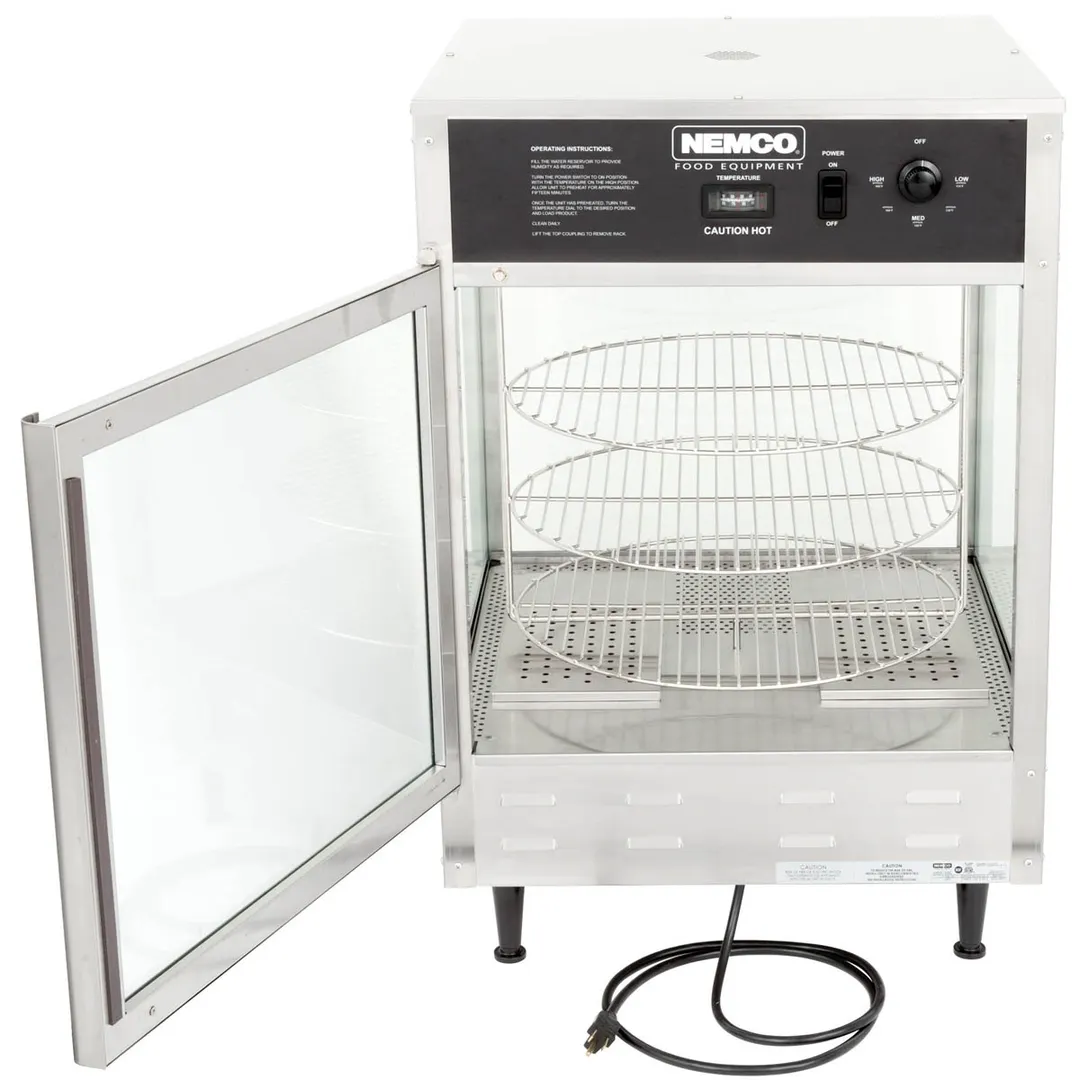 Nemco 6451-2 22" Countertop Pizza Merchandiser, 3 Shelves