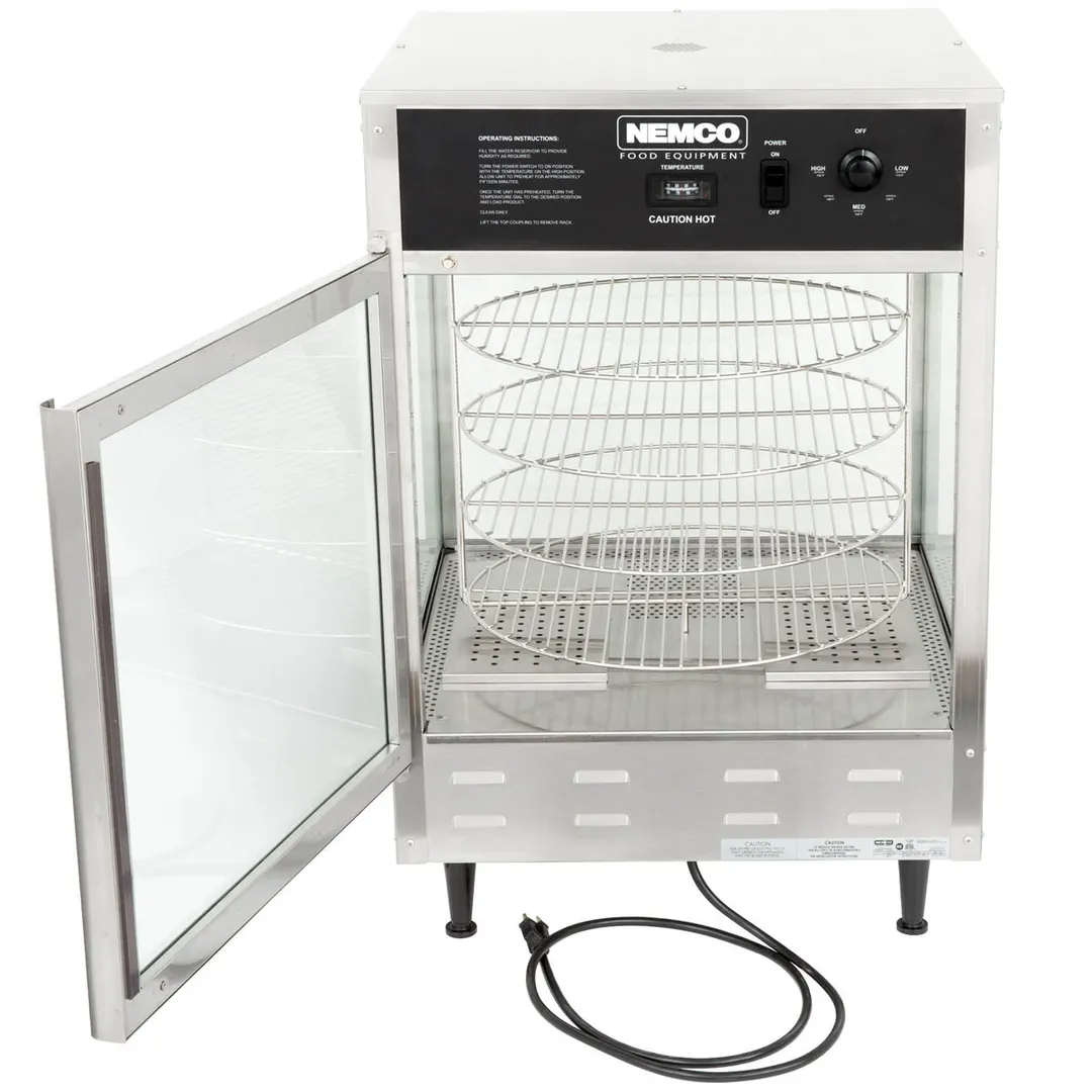 Nemco 6452-2 22" Countertop Pizza Merchandiser, 4 Shelves