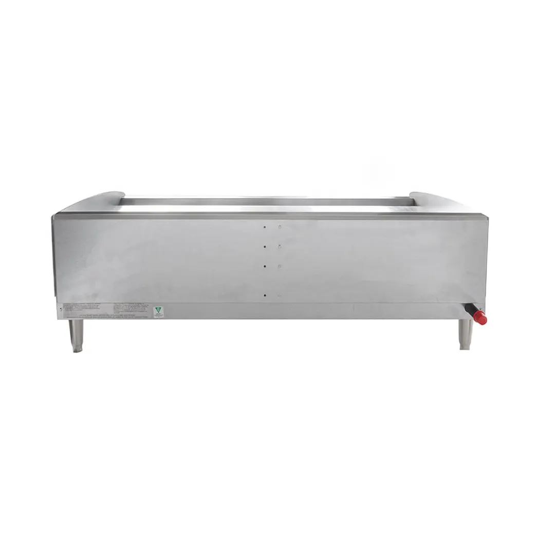 Star 648TF 48" Countertop Thermostatic Gas Griddle, 1" Steel Plate, 113.200 BTU