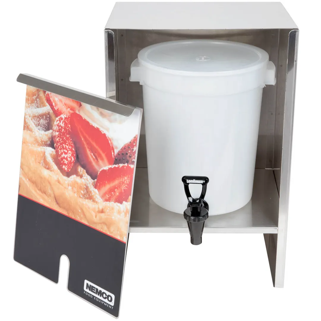 Nemco 7050 Batter Dispenser, Self-Serve, 12"W X 12"D X 18-1/2"H, Valve Dispenser