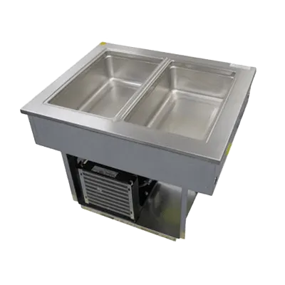 Delfield 8145-EFP Three Pan Drop-In LiquiTec® Drop-In Cool Food Unit