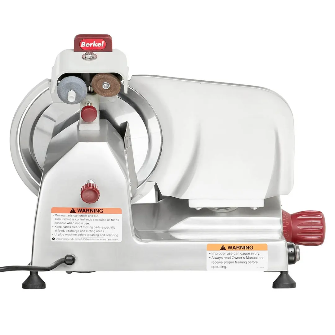 Berkel B9-SLC - 9" Manual Gravity Feed Meat Slicer, 1/4 HP 115V Belt Drive, Aluminum, 9" Knife, NSF Certified