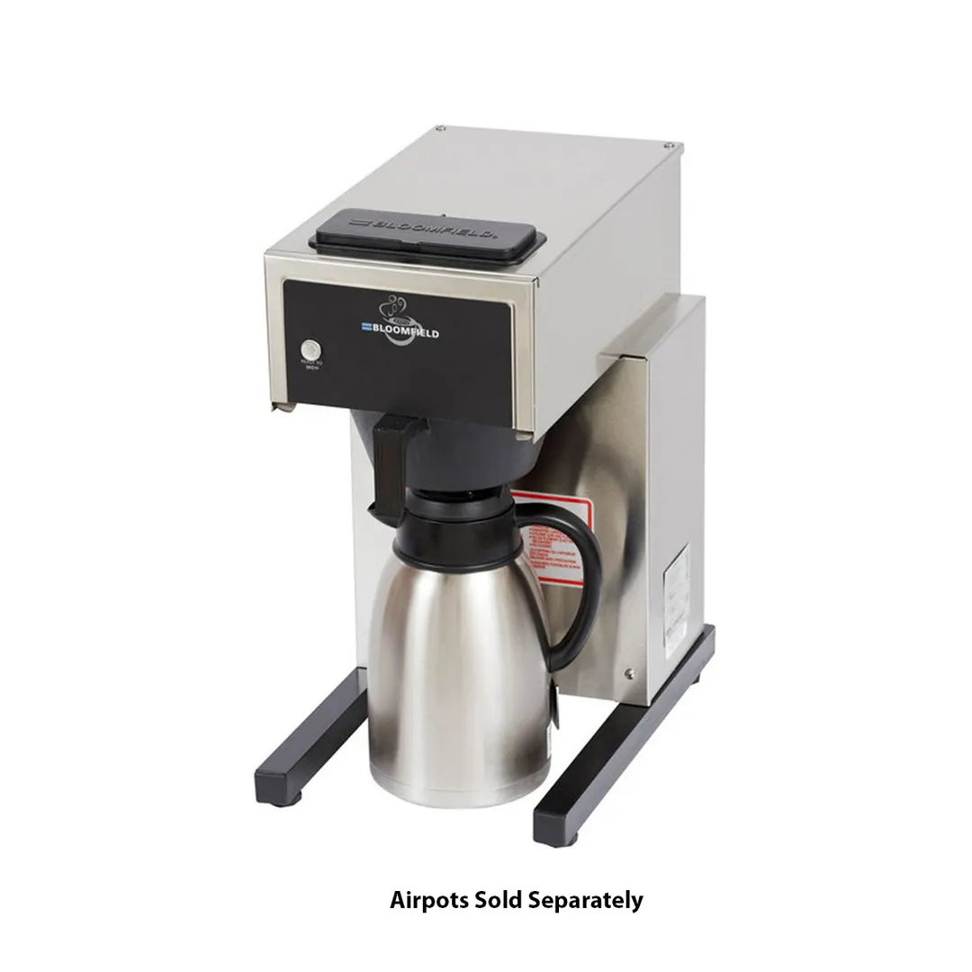 Bloomfield 8785-AL Gourmet 1000 Low Profile Pourover Airpot Coffee Brewer, S.Steel / 120V - 1800W