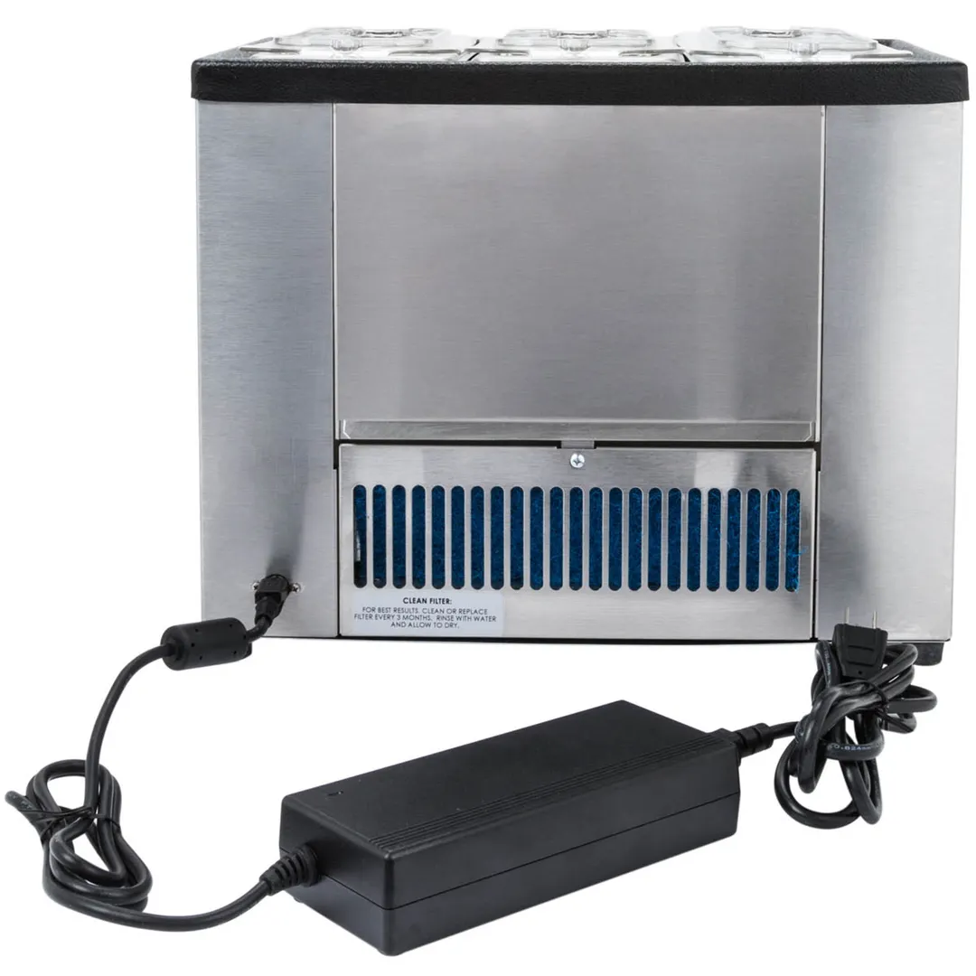 Nemco 9020-3 Cold Condiment Chiller