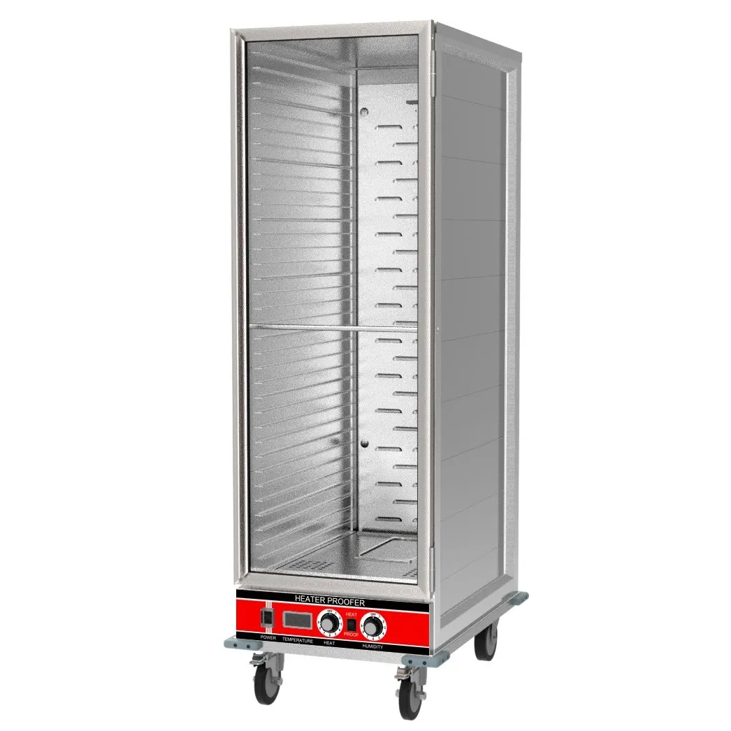 BevLes HPC-6836 Full  Size Non-Insulated Proofing & Holding Cabinet, 1  Clear Door - Open box