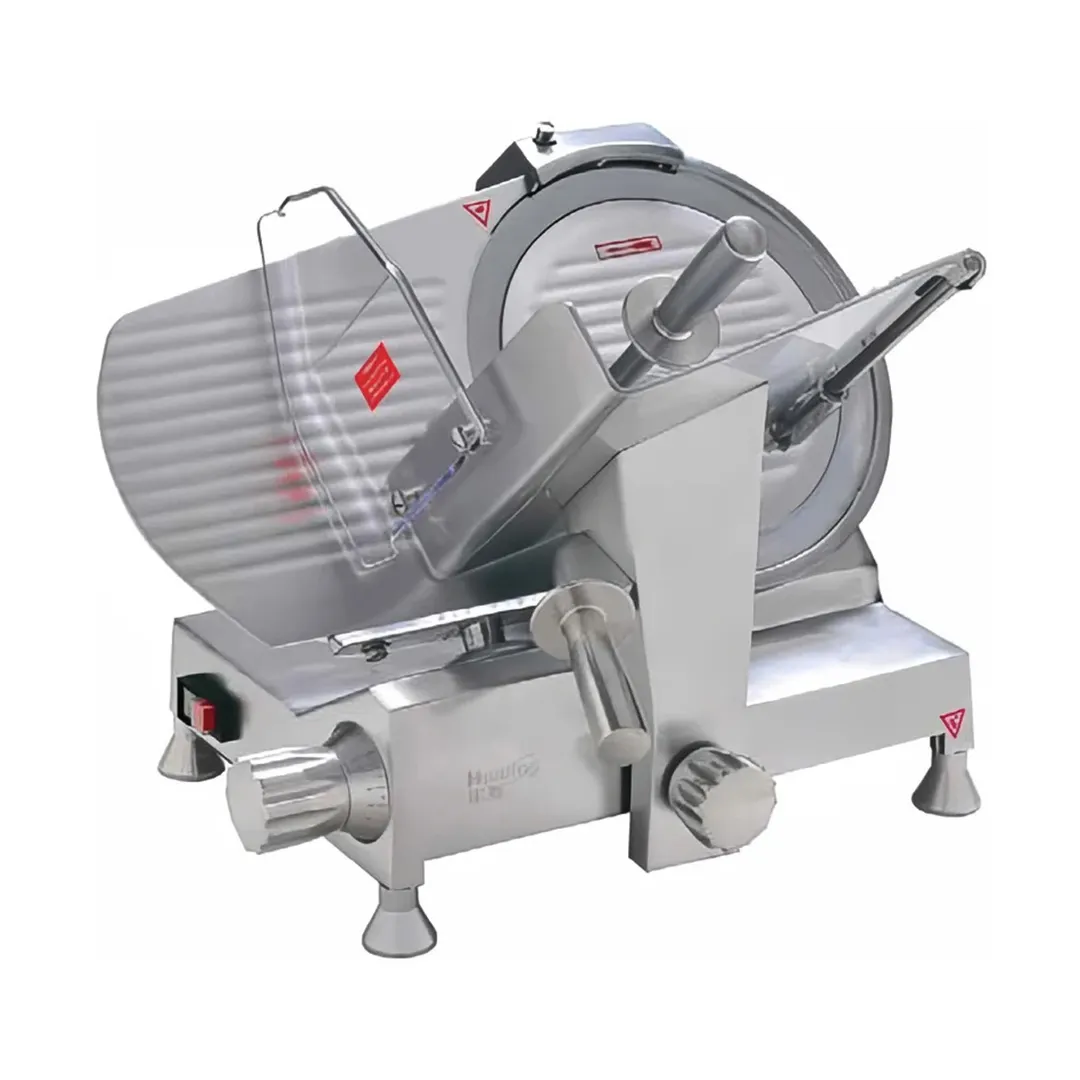 Eurodib USA HBS300L 12" Manual Meat Slicer, Belt Driven, Aluminum, 230 Watt, 1/3 Hp - Open box