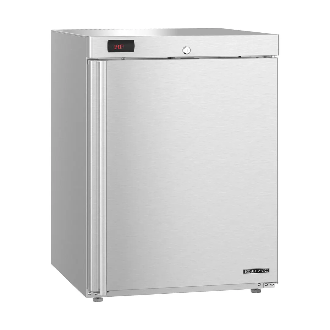 Hoshizaki HR24C 23"W Compact One Solid Door Undercounter Reach-in Refrigerator - Open box