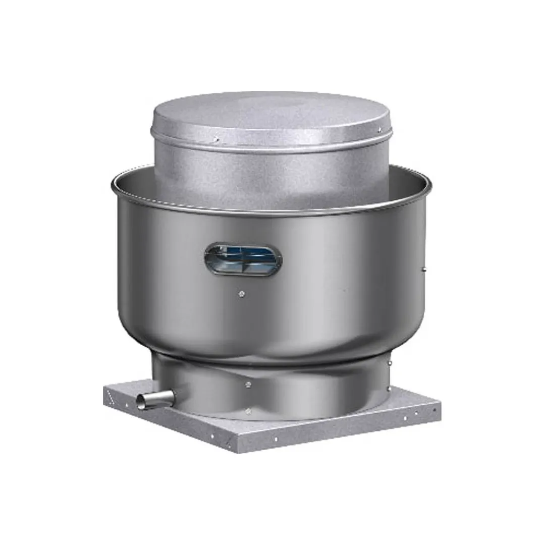Accurex XRUD-140-VG 14" Roof Upblast Exhaust Fan, 2500 CFM, P115 Motor, Fixed Speed, GPI Adapter
